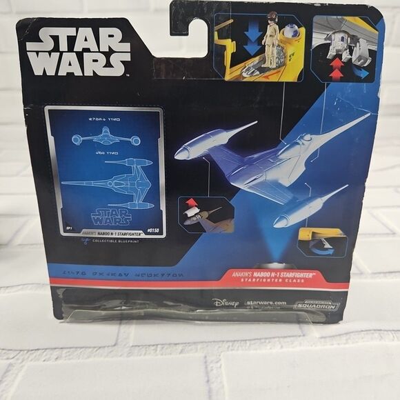 Star Wars THE PHANTOM MENACE N-1 NABOO STARFIGHTER Micro Galaxy Squadron - Picture 8 of 9